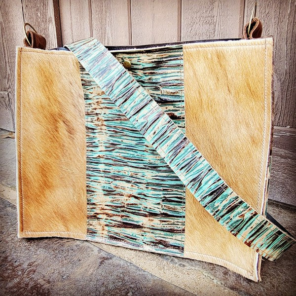 Box Handbag w/ Turquoise Chateau fringe – Tulip Lane Boutique