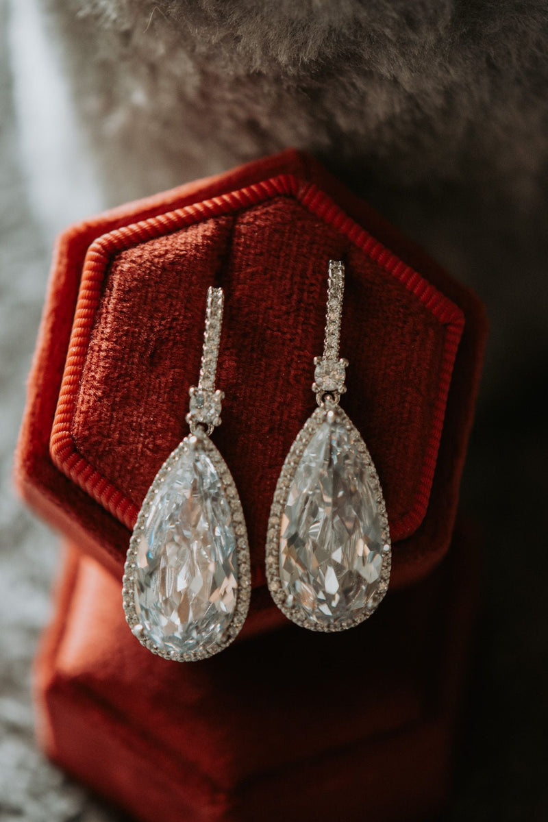 Love Bites Pear-Shaped Drop Hook Earrings – Tulip Lane Boutique