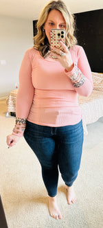 Madison Knit Leopard Cuff Top