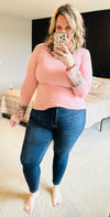 Madison Knit Leopard Cuff Top