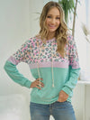 Aqua Leopard Hoodie