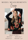 Good Days Ahead Lace Kimono In Peach