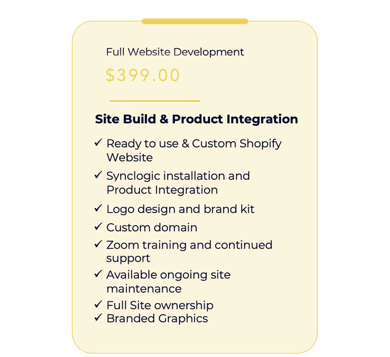 Custom Website Package