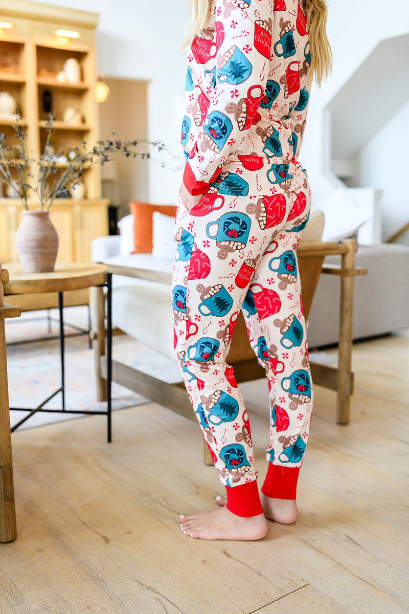 PREORDER: Winter Jogger Pajama Set In Assorted Prints