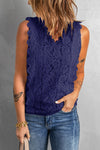 Lace V-Neck Tank