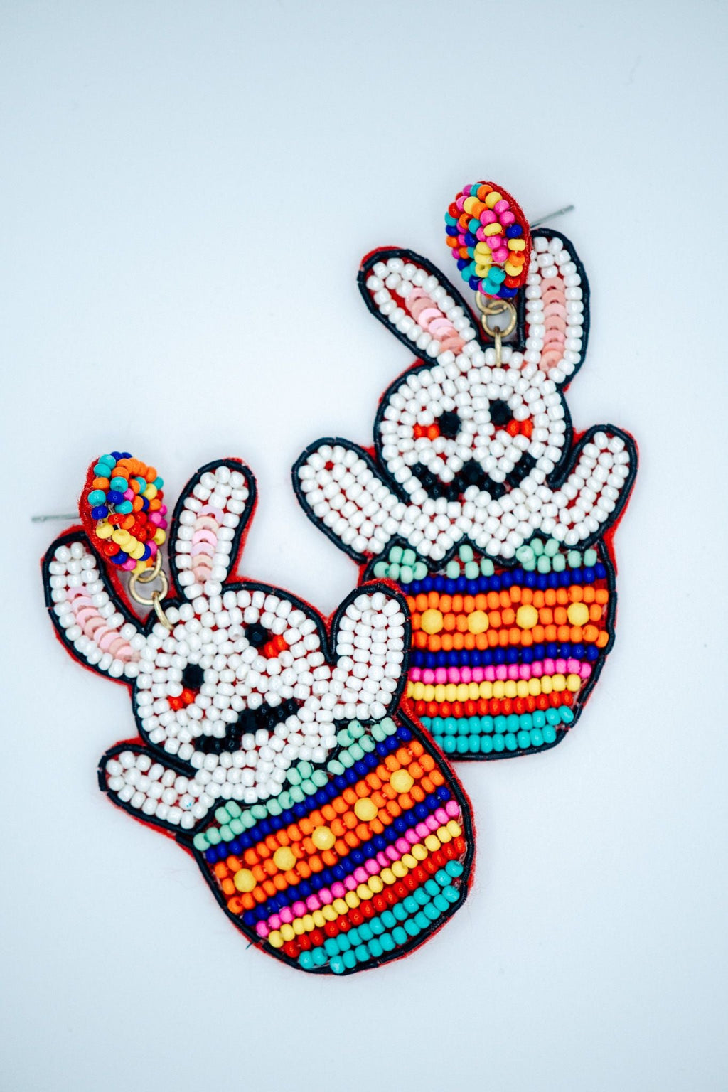 Hama Beads Easter Egg And Bunny